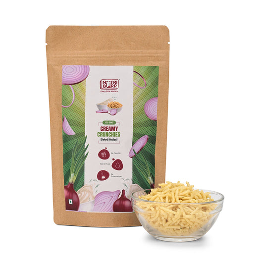 NutriBurp Creamy Crunchies nutrition information and ingredient details
