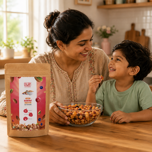 Dry Fruit Muesli BerryNut Booster | Healthy Baked Snack for Kids & Adults