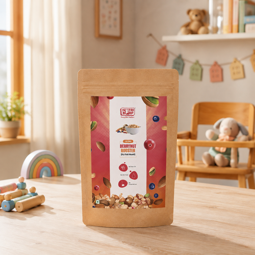 Dry Fruit Muesli BerryNut Booster | Healthy Baked Snack for Kids & Adults