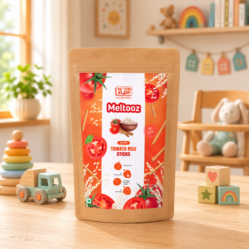 Tomato Rice Sticks | Baked Gluten-Free Snack