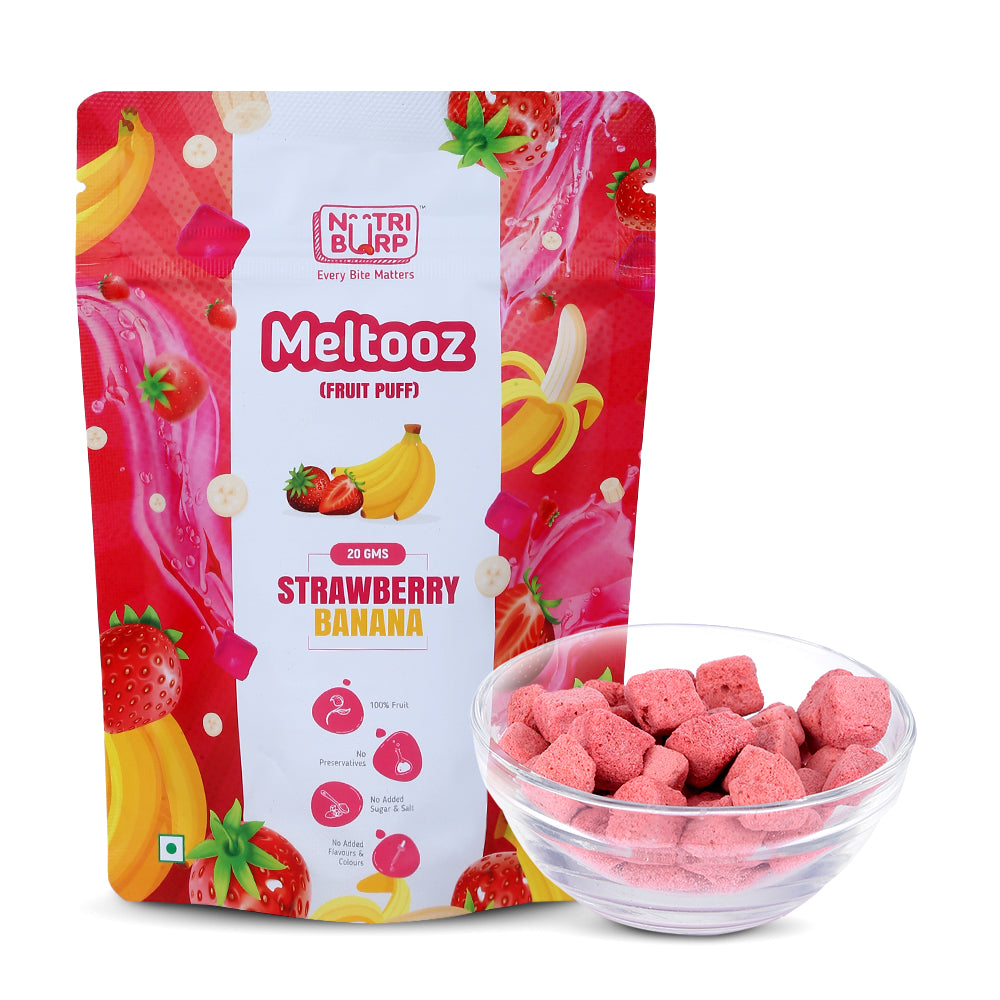 Strawberry Fruit Puff - NutriBurp