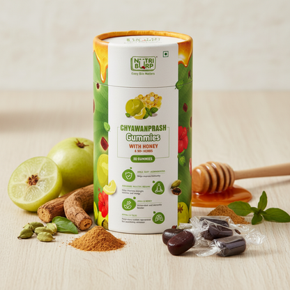 Multivitamin Chyawanprash Gummies - NutriBurp